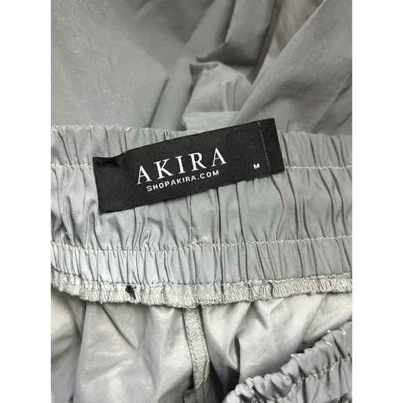 Akira Silver Reflective Joggers Style CP737 Outdoor Size Medium Women’s - Picture 3 of 7